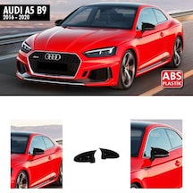 Audi A5 B9 Yarasa Ayna Kapağı Batman Ayna 2016-2020 Parlak Siyah