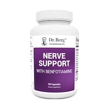 Nerve Support With Benfotiamine 90 Kapsül Takviye Edici Gıda Dr.berg