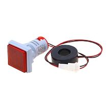 Voltmetre-ampermetre Kare Ac 60-500v 0-100a Kırmızı