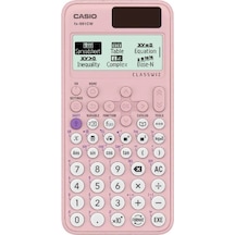 Casio Fx-991cw-w-dt Classwiz Pembe Bilimsel Fonksiyonlu Hesap Makinesi Beyaz - Siyah