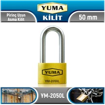 50 Mm Pirinç Uzun Asma Kilit Ym-2050l