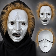 Kahve Saçlı Michael Myers Plastik Karakter Maskesi