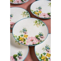 Spring 6 Parça Porselen Pasta Seti 19 Cm Diğer