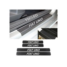 Fiat Uno Karbon Kapı Eşiği Koruma Sticker Yapıştırma (4 Adet)