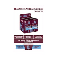 Trabzonspor - Pulse Futbolcu Kartları 2025/26 - Tam Kutu Trabzonspor - Pulse Futbolcu Kartları 2025/26 - Tam Kutu