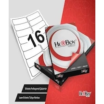 Herboy Etiket-laser 99.1x34 Mm Hb-1016 Lila