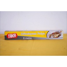 Taka 30cm Alüminyum Folyo 8 Metre Beyaz