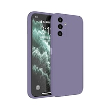 Samsung Galaxy Uyumlu S23 Fe Kılıf First Silikon - Lila Bzsxx00 1
