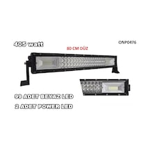 Off Road Led Bar Power Ledli Düz Model 3 Sıra 80 Cm 99 Led 405W (448345208)