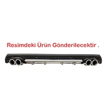 Renault Clio Mk2 Hb Gri Difüzör Çiftli Yuvarlak Egzoz Görünümlü D Tip Difizör 1998-2005