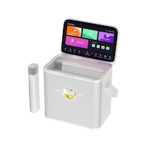 Ikarao Partybox Shell S3 80w Karaoke Bluetooth Hoparlör Seti, 7.1" Dahili Tablet, 2 Kablosuz Mikrofo