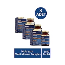 Nutraxin Multi Mineral Complex 60 Tablet 3 Adet