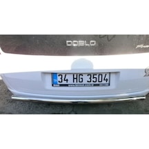 Fıat Doblo 2010-2015 Silindirli Arka Koruma Barı - Guard Straıght B