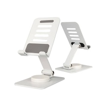 Lexroo Ms-13 Dönebilen Başlıklı Tablet Standı - Beyaz