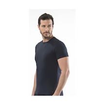 Cacharel 1307 O Yaka Kısa Kollu Erkek T-shirt - Lacivert Lacivert
