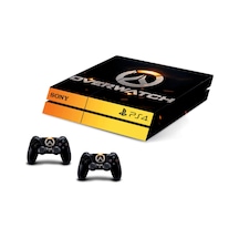 PS4 Fat Overwatch Sticker Seti