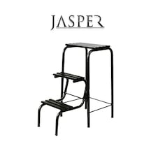 Jasper Jpr-1008 Yıldıray Metal Siyah Katlanabilir Merdiven