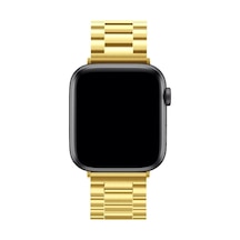 Apple Watch 42mm Metal Baklalı Kordon - Gold