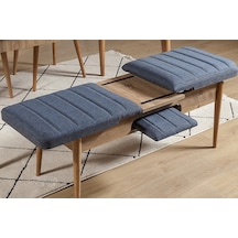 Ahşap Açılır Bench Atlantik Lacivert