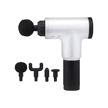 Tayfun Powermaster Kh-320 Titreşimli 4 Başlıklı Masaj Aleti Gri - Siyah
