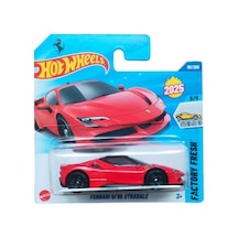 Masinuta Hot Wheels, Ferrari Sf90 Stradale,factory Fresh, Rosu, 1:64 Karışık Renkler Ve Modeller