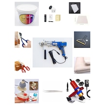 Ak-v Tufting Makinesi Full Set Mavi Ak-v - Bordo Tıraş Makinesi Set İçeriği Açıklama Kısmındadır