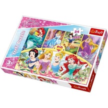 Trefl Prensesler Büyülü Anılar - 24 Parça Maxi Çocuk Puzzle (kız
