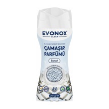 Evonox Clean Granül Çamaşır Parfümü &amp Çamaşır Yumuşatıcı Everest Beyaz Sabun Esintisi 210 Gr 10'lu Set