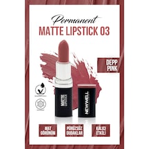 New Well Permanent Matte Lipstick 03 Deep Pink