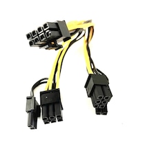 PCI-e 8 Pin Erkek - Çift 8 Pin (6+2) Erkek Modüler Güç Kaynağı Ka