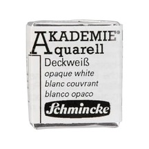 Akademie Aquarell Yarım Tablet Sulu Boya 111 Opaque White ---