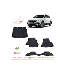 Volkswagen Tiguan 3d Havuzlu Paspas Alt Kademe Bagaj Havuzu Seti 2016-2023 Uyumlu