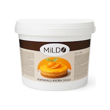 Mildo Portakallı Krema Dolgu 6 Kg - Pasta Ve Tatlılar İçin Dolgu Kreması