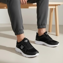 Ispartalılar 2065 Ortopedik Taban Günlük Unisex Spor Ayakkabı Kadın Erkek Spor Ayakkabı Siyah-beyaz