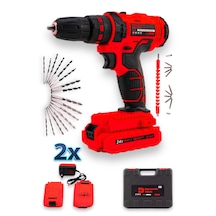 Dynamic Tech DT-417 Çift Akülü Şarjlı Darbeli Matkap