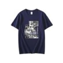 Noıssey Yaz Vintage Anime Manga Berserk T Shirt Y2k Man Yumuşak Pamuk Bağırsaklar T Shirt Canavar Gri Çok Renkli