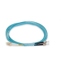5M Lc-St Duplex Om3 Multimode Ofnr 2.0Mm Fiber Optik Patch Kablo