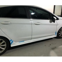 Ford Fiesta Marşpiyel Sağ Sol Takim - Mat Siyah STR-420