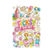 Sevimli Pop Art Stili Prenses Sticker Seti - 27 Adet Etiket Çıkartma Çok Renkli