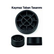 Lb 4 Adet Kaymaz Çamaşır Makinesi Ayak Altlığı Çok Renkli