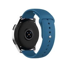 Huawei Watch Gt 3 Elegant 42mm İle Uyumlu 20mm Yumuşak Silikon Spor Kayış, Mavi
