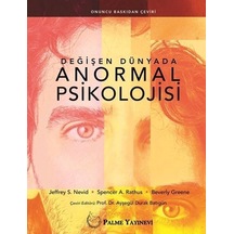 Palme Yayınları Değişen Dünyada Anormal Psikolojisi
