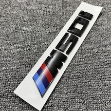 Bmw M50i Piano Black Bagaj Yazısı 3m 3d Abs