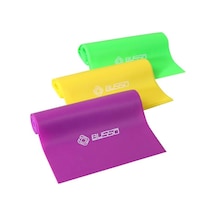 Busso TPR65 Pilates Bandı 120 CM 3'lü Çok Renkli Busso TPR65 Pilates Bandı 120 CM 3'lü Çok Renkli
