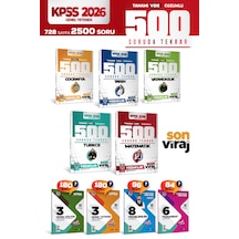 Yediiklim Yayınları 2026 Kpss Gygk Son Viraj Serisi Tamamı Çözümlü 500 Soruda Genel Tekrar Kamp Seti Ve Denemeler