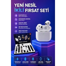 3.nesil Tws Bluetooth Kulaklık Bluetooth Bağlantılı Akıllı Saat A