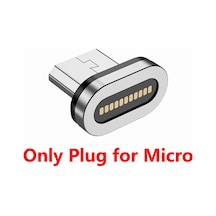 Snapbuy Manyetik Hızlı Şarj Kablosu 11 Pin Bağlantı - Mikro Usb/tip C İphone Xiaomi Samsung Bej