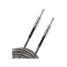 Planet Waves Pw-bg-10bg Gitar Kablo 3 Metre Braided Inst Cbl Bk-g