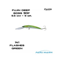 Fujin Deep Boss 90f 9cm Maket Balık 141 Flashes Green