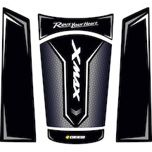 Yamaha Xmax Uyumlu Deeb Iron Tank Pad - Siyah